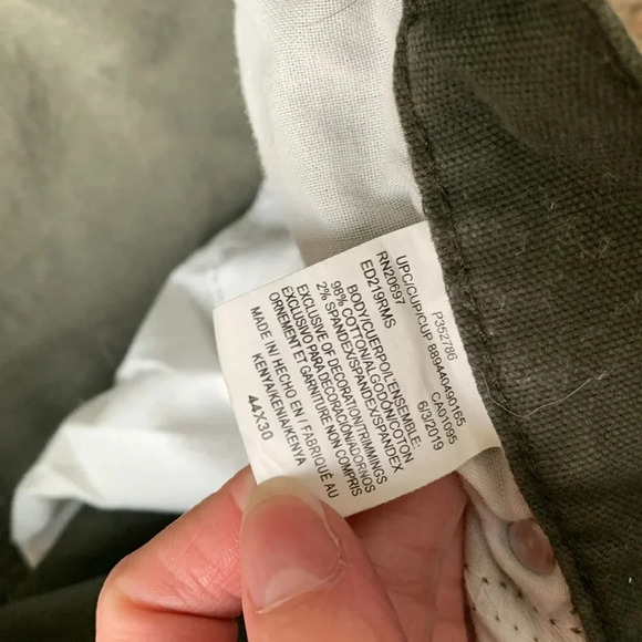 Dickies olive green work pants - Picture 5 of 9